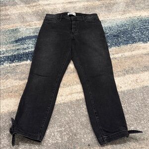 Abercrombie & Fitch Black High-Rise Jeans